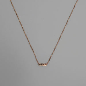 Cadena rose gold LOVE