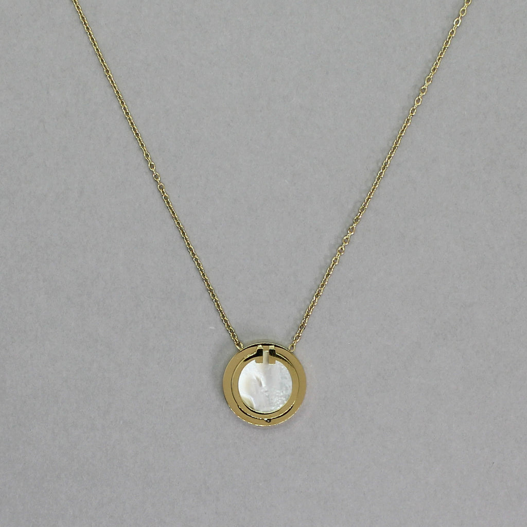 Cadena gold con nacar