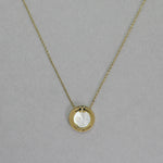 Cadena gold con nacar