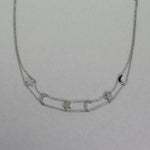 Cadena silver lunas y estrellas