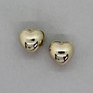 Pendientes corazones gold