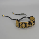 Brazalete tejido KISS