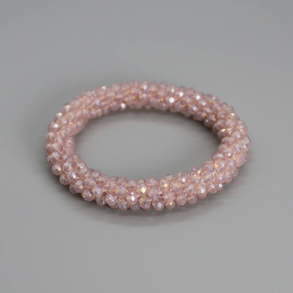 Brazalete elástico de cristales