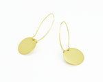 Pendientes largos gold